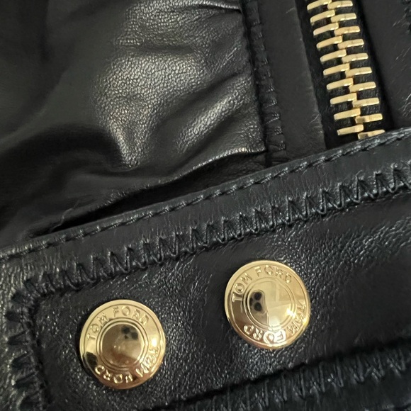 Authentic Tom ford leather jacket. size 38 which is a size small. - Picture 3 of 7